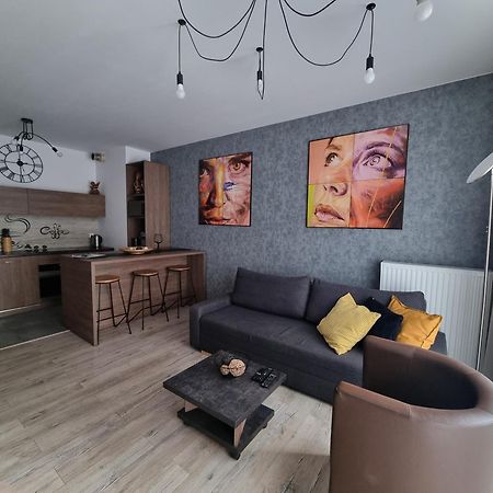 Q Apart Grand - Klimatyzowane 3 Pokojowe Apartamenty Przy Manufakturze Z Garazem Gratis, Fv Lódź Exterior foto
