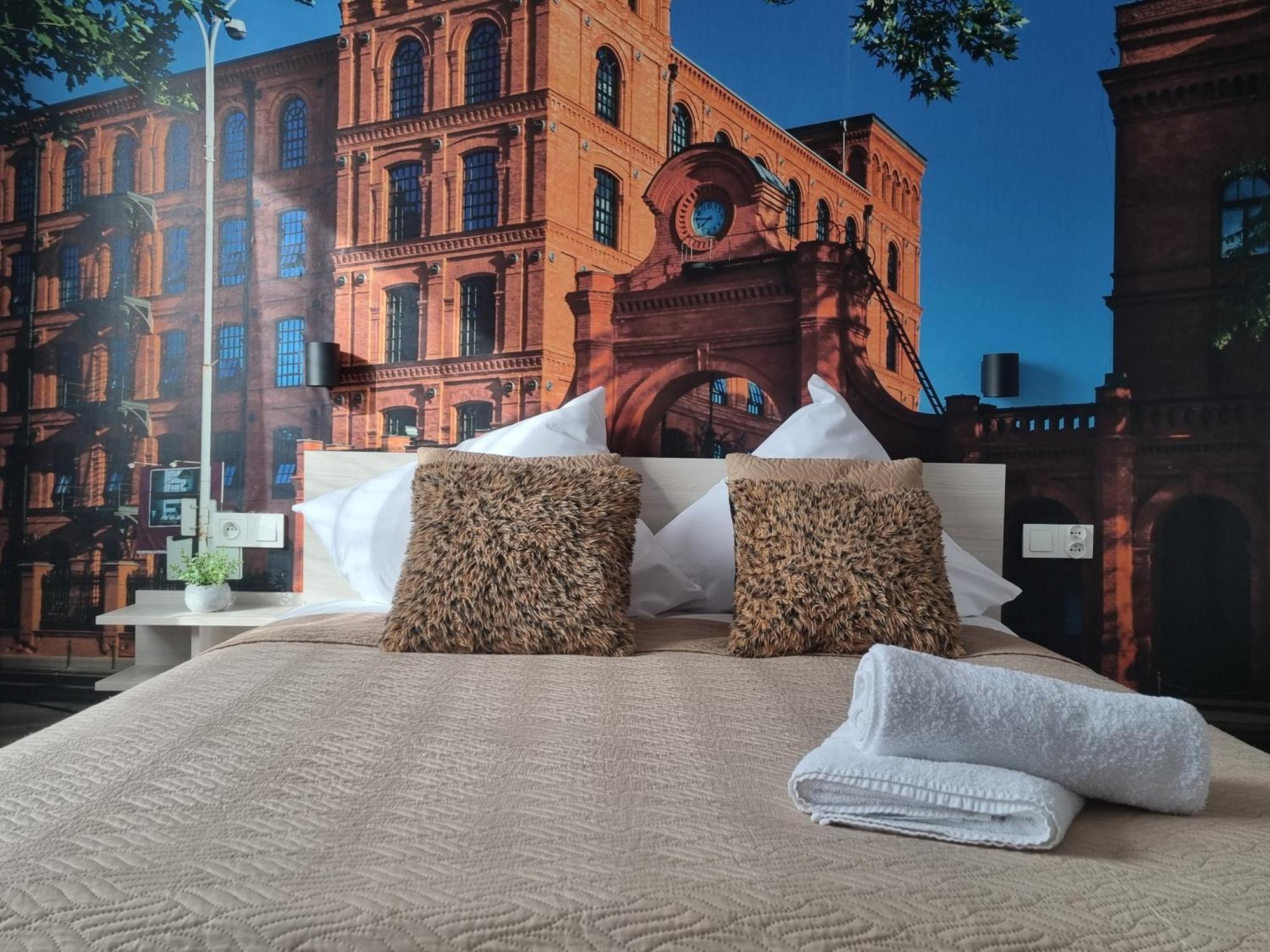 Q Apart Grand - Klimatyzowane 3 Pokojowe Apartamenty Przy Manufakturze Z Garazem Gratis, Fv Lódź Exterior foto